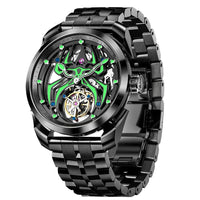 IDEAL KNIGHT automatic tourbillon skeleton flywheel luxury mechanical watch