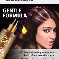 PURC,Biotin fast hair growth oil shampoo conditioner set anti hair loss