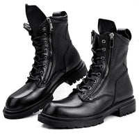 fashion luxury genuine leather designer british style handmade boots