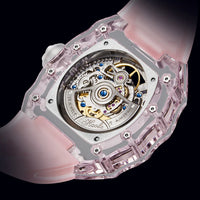 Haofa luminous crystal watch automatic mechanical timepiece