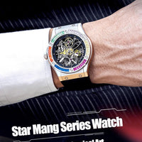 Haofa skeleton,Luxury automatic mechanical watch