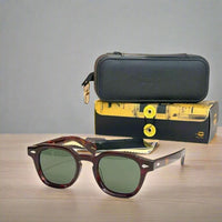 Moscot Dolt premium polarized sunglasses luxury retro design