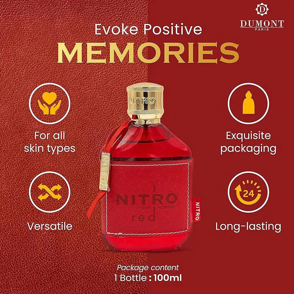 Nitro red strong fruity perfume stay fresh