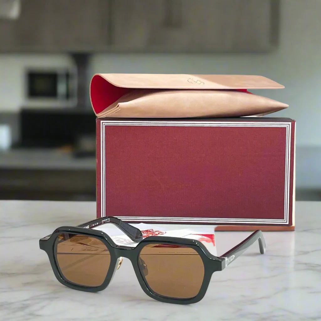 jacques marie mage holden sunglasses thick acetate vintage academy style