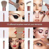 Makeup brush set soft fluffy professional cosmetic tool