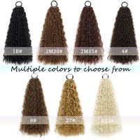 Synthetic long curly ponytail with elastic hair rope – daily & party hair extension