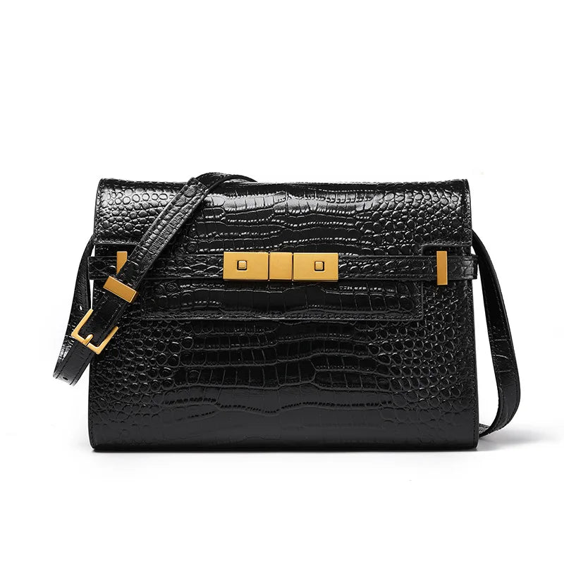 Premium genuine leather bag for women handmade luxury shoulder