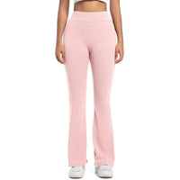 Women Flare pocket leggings high waist Breathable street style