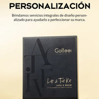Gollee Semi permanent lash & brow tint natural black eyelash lifting & perming kit