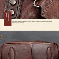 women genuine leather tote bag classic cowhide shoulder handbag with zipper