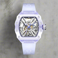 Haofa luminous crystal watch automatic mechanical timepiece