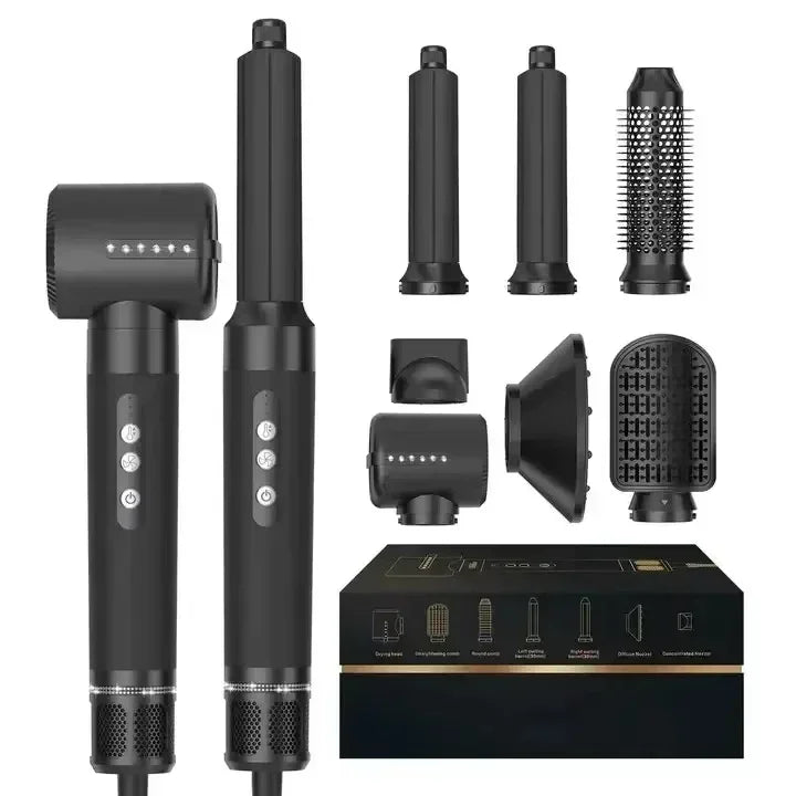 7-in-1 Multifunktions-Haarstyling-Set – Salon-Qualität für Zuhause