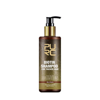 PURC,Biotin fast hair growth oil shampoo conditioner set anti hair loss
