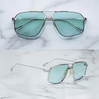 Jacques Marie Mage Jagger ultralight titanium square style sunglasses
