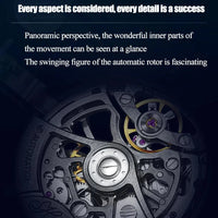 Haofa skeleton,Luxury automatic mechanical watch