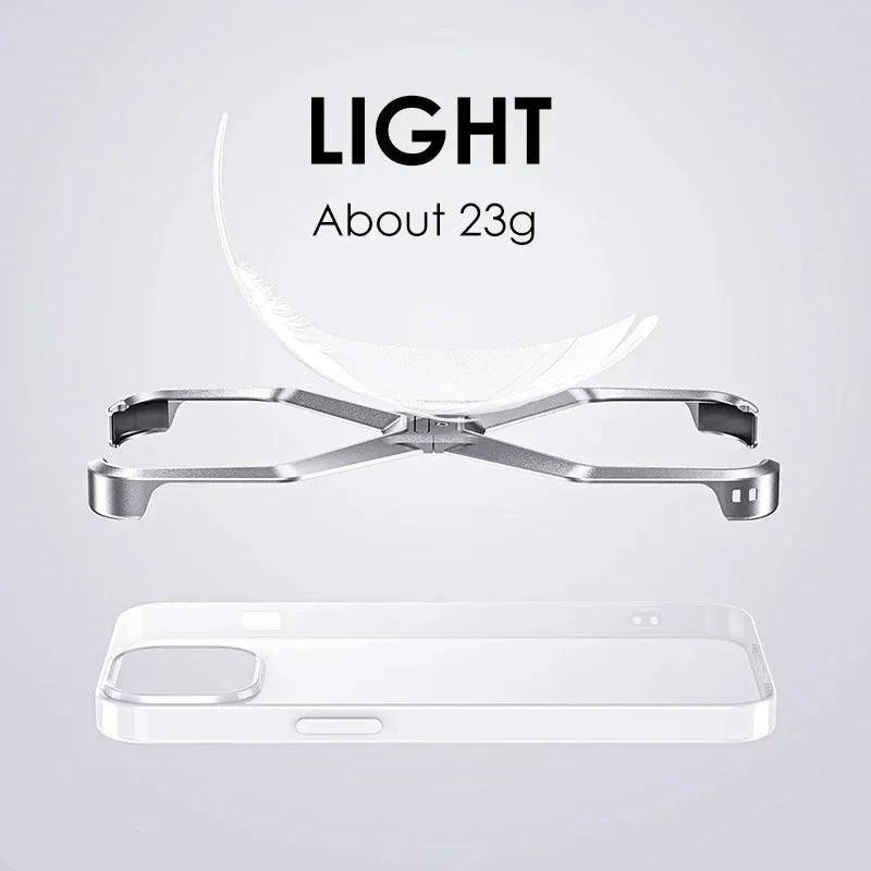 iPhone Metall-Schutzhülle - X-Type Wärmeableitung Cover