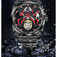IDEAL KNIGHT automatic tourbillon skeleton flywheel luxury mechanical watch