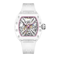 Haofa luminous crystal watch automatic mechanical timepiece