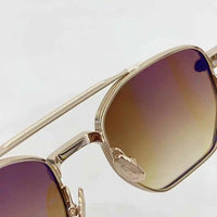 Classic Henri sunglasses inspire retro academic style weightless alloy