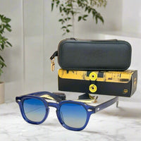Moscot Dolt premium polarized sunglasses luxury retro design