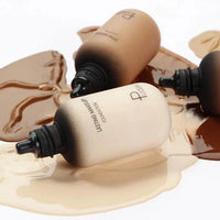 Face liquid foundation makeup waterproof base whitening cover dark circle