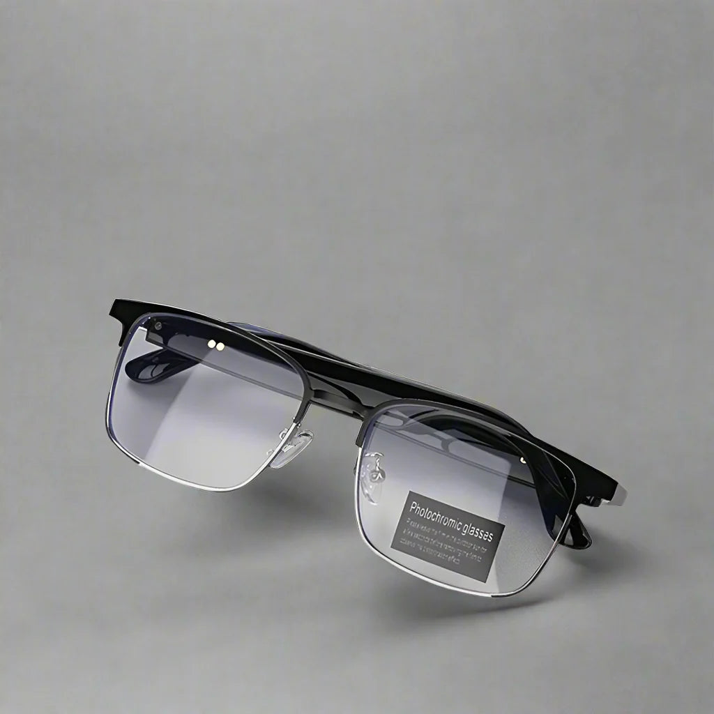 Smart AI Brille mit Echtzeit-Übersetzung in 144 Sprachen - Kabellose Bluetooth-Übersetzungsbrille