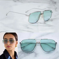 Jacques Marie Mage Jagger ultralight titanium square style sunglasses