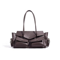 ARI women large capacity shoulder handbag – multi-pocket underarm bag for daily use