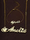 Your name on Necklace  Stainless Steel Jewelry