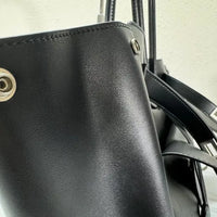 Designer cow split leather large capacity shoulder women bag