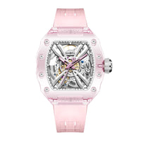 Haofa luminous crystal watch automatic mechanical timepiece
