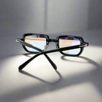 Jacques marie mage ASTAIRE vintage square sunglasses thick acetate luxury shades