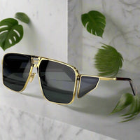 JACQUE MARIE MAGE,Assen alloy handmade sunglasses classical vintage