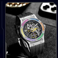 Haofa skeleton,Luxury automatic mechanical watch