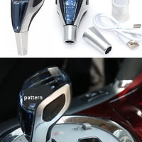 Universal Crystal lighting gear shift knob lever stick handball for cars lover