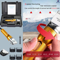 Pet hair electric carpet tufting trimmer