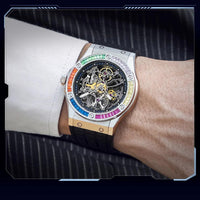 Haofa skeleton,Luxury automatic mechanical watch