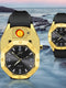 Luxury look with hidden USB Lighter watch,Stylish gift for smokers