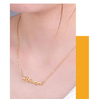 Your name on Necklace  Stainless Steel Jewelry