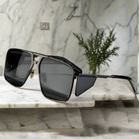 JACQUE MARIE MAGE,Assen alloy handmade sunglasses classical vintage