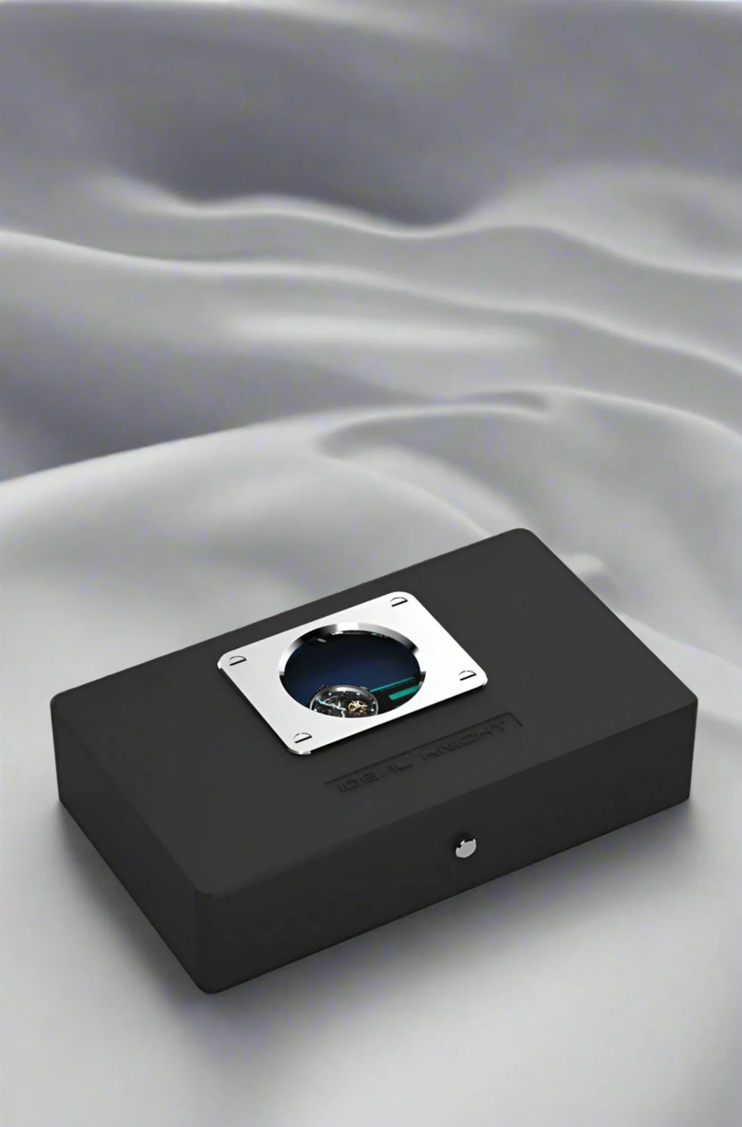 IDEAL KNIGHT blue earth tourbillon watch luxury skeleton automatic timepiece