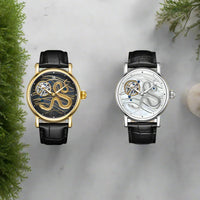 Shanghai Golden snake carrousel Tourbillon hand wound limited edition timepiece