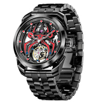 IDEAL KNIGHT automatic tourbillon skeleton flywheel luxury mechanical watch