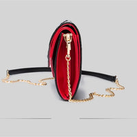 Crocodile pattern leather bag women cowhide shoulder clutch