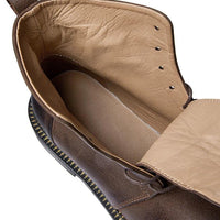 Handmade high quality soft leather boots in British style