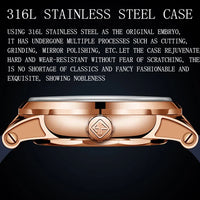 Haofa luxury men watch carrousel sapphire starry dial mechanical wristwatch