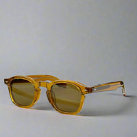 JACQUES MARIE MAGE Zephirin Classic Retro Oval Sunglasses Luxury Acetate Eyewear