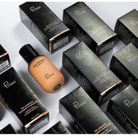 Face liquid foundation makeup waterproof base whitening cover dark circle