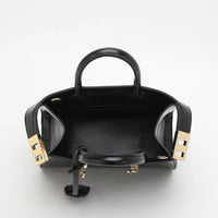 Ari modern classic shell bag – soft structured style double lock charm