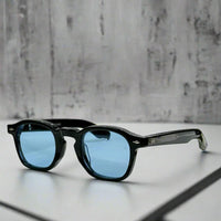 JACQUES MARIE MAGE Zephirin Classic Retro Oval Sunglasses Luxury Acetate Eyewear